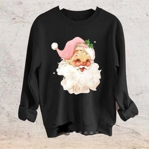 Vintage Santa Christmas Sweatshirt new gift